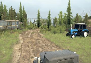 Карта «Полуостров» версия 1 для Spintires: MudRunner (v18.10.18)