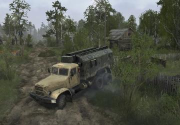 Карта «Пригород 2: Осенняя пора» версия 1 fix для Spintires: MudRunner