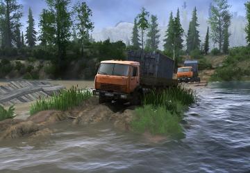 Карта «Проект321.Горный проезд» версия 1.0 для Spintires: MudRunner (v22.03.19)