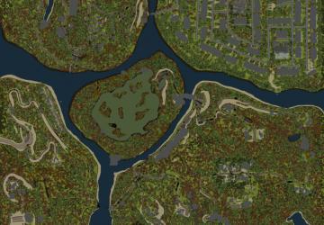 Карта «Пять островов» для Spintires: MudRunner (v25.02.21)