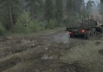 Карта «Разлив» версия 12.08.19 для Spintires: MudRunner (v10.06.19)