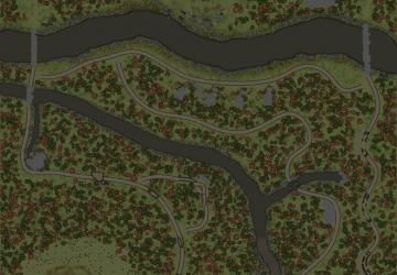 Карта «Речка Тайвань» версия 1.0 для Spintires: MudRunner (v11.12.17)