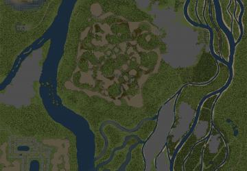 Карта «Речной край 2» версия 1.0 для Spintires: MudRunner (v18.10.18)