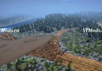 Карта «Round forest» версия 1.0 для Spintires: MudRunner (v14.08.19)