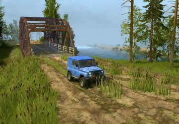 Карта «Рыбацкая рисовая деревня» версия 1 для Spintires: MudRunner (v14.08.19)