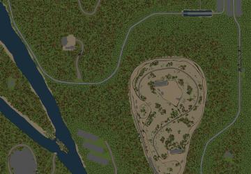 Карта «Сельская дорога 2» версия 1 для Spintires: MudRunner