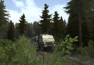 Карта «Суровая Тайга» версия 08.24 для Spintires: MudRunner