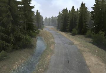 Карта «Суровая Тайга» версия 08.24 для Spintires: MudRunner