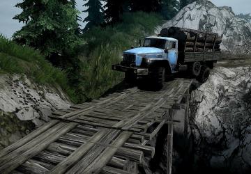 Карта «Там на узких дорожках 3» версия 1.0 для Spintires: MudRunner (v07.08.19)