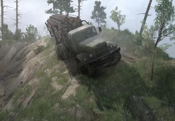 Карта «Там на узких дорожках 4» версия 1.0 для Spintires: MudRunner (v25.02.21)