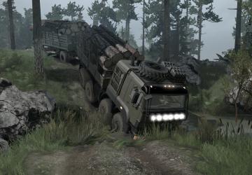 Карта «Там на узких дорожках 4» версия 1.0 для Spintires: MudRunner (v25.02.21)