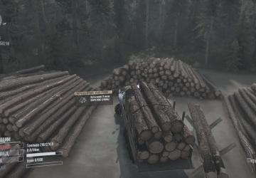 Карта «Тайга 6» версия 1.0.0 для Spintires: MudRunner (v25.02.21)