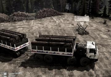 Карта «Тайга» версия 1.0 для Spintires: MudRunner (v18.10.18)