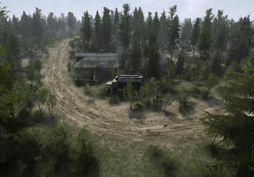 Карта «Трасса М-03» версия 1 для Spintires: MudRunner (v28.09.22)
