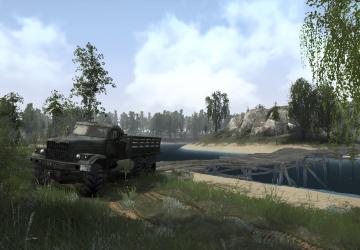 Карта «Три Холма» версия 1 для Spintires: MudRunner