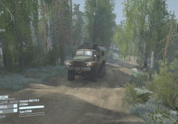 Карта «Тяжелая работа» для Spintires: MudRunner (v18.10.18)