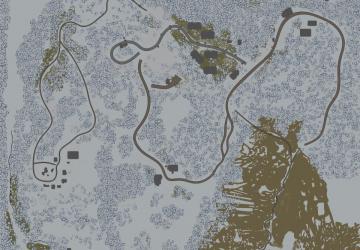 Карта «Уходящий» версия 1 для Spintires: MudRunner (v28.09.22)