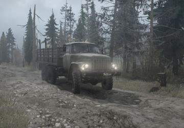 Карта «Уральские Болота» версия 1 для Spintires: MudRunner (v25.02.21)