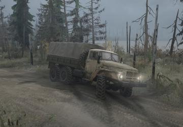 Карта «Уральские Болота» версия 1 для Spintires: MudRunner (v25.02.21)