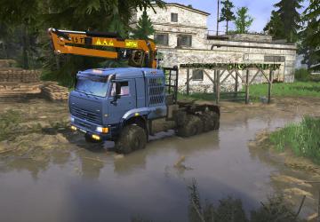 Карта «В близи болота» версия 1 для Spintires: MudRunner (v25.02.21)