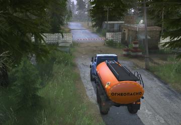 Карта «В близи болота» версия 1 для Spintires: MudRunner (v25.02.21)