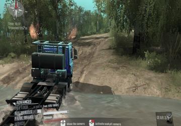 Карта «В брод» версия 1 для Spintires: MudRunner (v18/05/21)