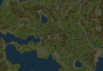 Карта «В окружении озёр» версия 18.01.23 для Spintires: MudRunner (v28.09.22)