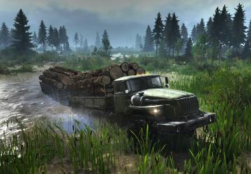 Карту Карта «В поисках амфибии» версия 1.0 для Spintires: MudRunner (v10.06.19)