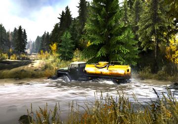 Карту Карта «В поисках амфибии» версия 1.0 для Spintires: MudRunner (v10.06.19)