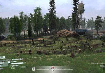 Карту Карта «Васькина» версия 1.0 для Spintires: MudRunner (v25.02.21)