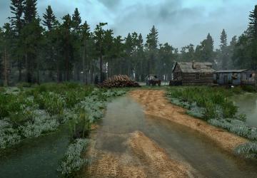 Карта «Великие просторы» версия 22.07.24 для Spintires: MudRunner (v25.02.21)