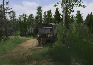 Карта «Весенний Лес» версия 1 для Spintires: MudRunner (v25.02.21)