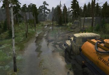 Карта «Весенний Лес» версия 1 для Spintires: MudRunner (v25.02.21)