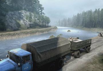 Карта «Водопады России» версия 1.0 для Spintires: MudRunner (v25.02.21)