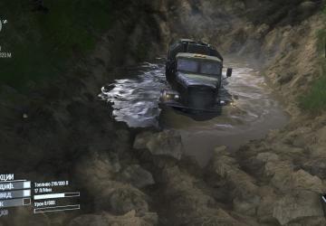 Карта «Вырубка погоревшего леса» версия 1.0 для Spintires: MudRunner (v10.06.19)