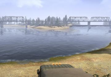 Карта «Вырубка погоревшего леса» версия 1.0 для Spintires: MudRunner (v10.06.19)