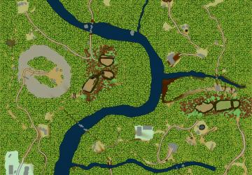 Карта «Wild Crossing» версия 14.05.18 для Spintires: MudRunner (v18/03/06)