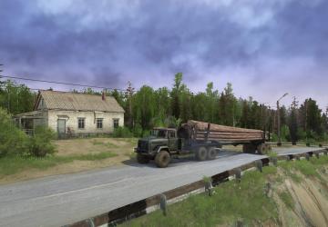 Карту Карта «За Бугром» - Переработка версия 1.0 для Spintires: MudRunner (v14.08.19)