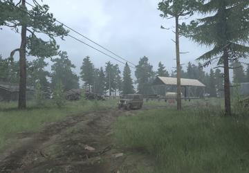 Карта «За Холмом» версия 1.0 для Spintires: MudRunner (v19.11.18)