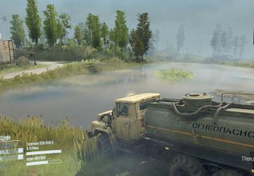 Карта «За Рекой» версия 0.1 для Spintires: MudRunner (v29.01.18)