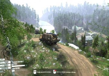 Карта «Забытая Тайга 2» версия 1.1 для Spintires: MudRunner (v10.06.19)