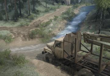 Карта «Зелёный лес» версия 1 для Spintires: MudRunner (v14.08.19)