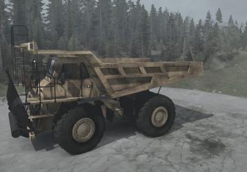 Мод Komatsu HD985 версия 20.01.22 для Spintires: MudRunner (v25.02.21)