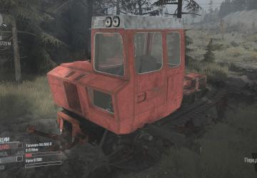 Мод Красная текстура для ТЛТ-100 версия 0.5 для Spintires: MudRunner (v18/03/06)