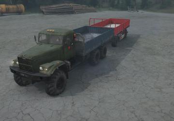 Мод Краз 255 Дефолт+ версия 1 для Spintires: MudRunner (v25.02.21)