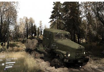 Мод Kraz 255 DoubleCab версия 1.0 для Spintires: MudRunner (v25.02.21)