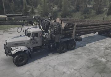 Мод КрАЗ-255Б версия 12.10.19 для Spintires: MudRunner (v14.08.19)