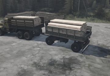 Мод КрАЗ-255Б версия 16.10.19 для Spintires: MudRunner (v14.08.19)