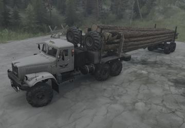 Мод КрАЗ-255Б версия 16.10.19 для Spintires: MudRunner (v14.08.19)