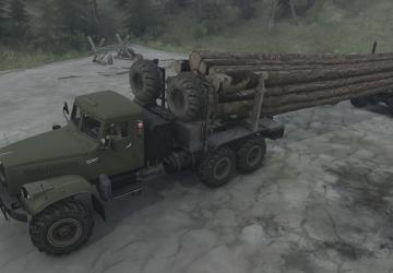 Мод КрАЗ-255Б версия 21.03.20 для Spintires: MudRunner (v14.08.19)